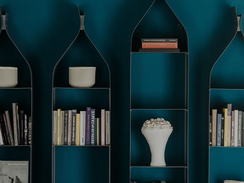 Libreria Swing in stile design di Cattelan italia in OFFERTA OUTLET 