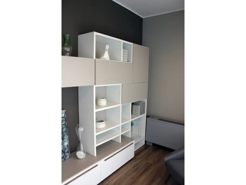 Libreria Colombini in laminato materico a prezzo scontato