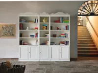 Libreria Decor art in laccato opaco a prezzo Outlet: scopri Libreria mod.chantal