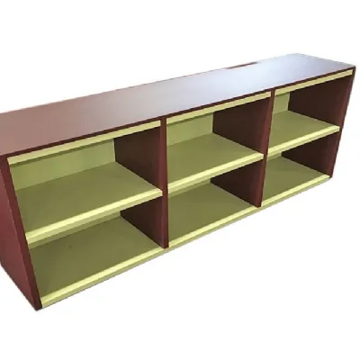 Libreria di Tisettanta in laccato opaco Metropolis in Offerta Outlet