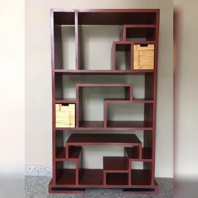 Libreria Elite in laccato opaco a prezzo Outlet