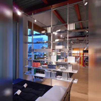 Libreria bifacciale di alluminio a prezzo scontato