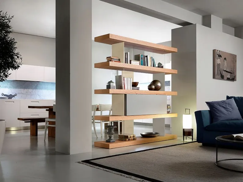 Libreria F2/ g. line in stile design di Formes in OFFERTA OUTLET 