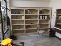 Libreria in laccato opaco stile classico Mina Artigianale