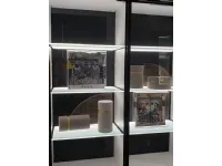 Libreria in laccato opaco stile moderno Selecta Lema