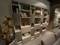 Libreria in laminato opaco stile moderno Cinquanta3 Battistella