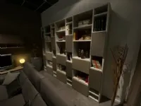 Libreria in laminato opaco stile moderno Cinquanta3 Battistella