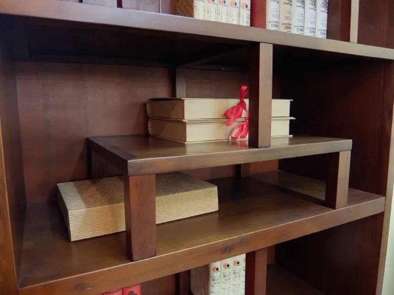 Libreria in legno stile moderno Gamamobel Samoa