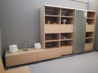Libreria in legno stile moderno Wall to wall Poliform