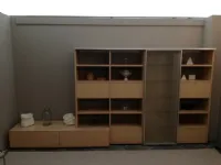 Libreria in legno stile moderno Wall to wall Poliform