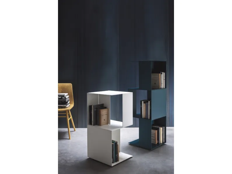 Libreria in metallo stile design Freestanding girevole Novamobili