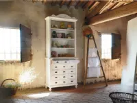Libreria modello Libreria shabby con cassettiera a scomparti scontata del 30% di Artigianale a prezzo Outlet