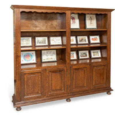 Libreria Libreria ufficio Artigianale in legno a prezzo scontato