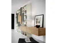 Libreria M5c53 libreria modo stile design di Sangiacomo scontata del 25%