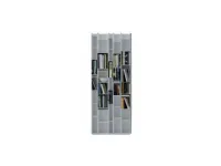 Libreria Mdf in laccato opaco Mdf random a prezzo Outlet