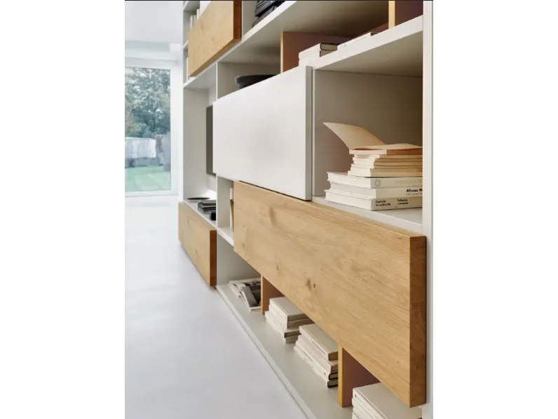 Libreria Modo stile design di Sangiacomo scontata del 25%
