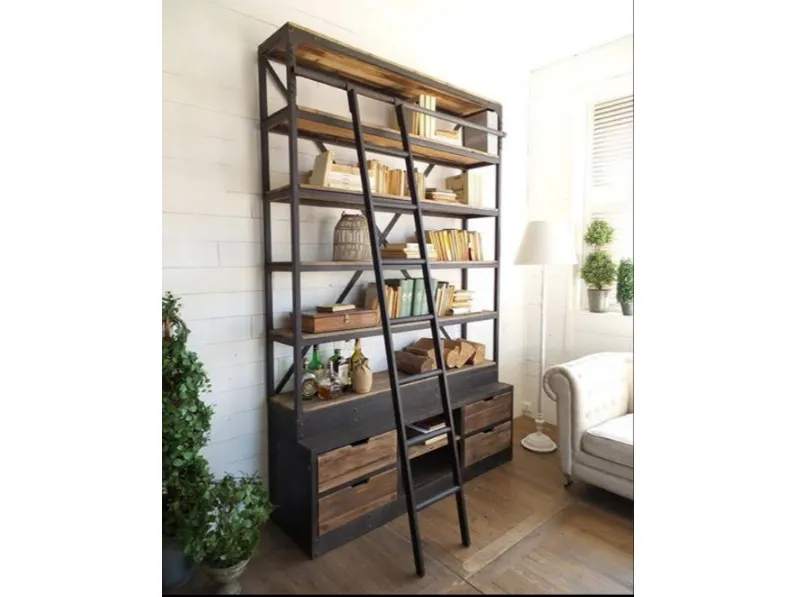 Vendita: Libreria industrial stile moderno scontata del 52%! Nuovi mondi  cucine.