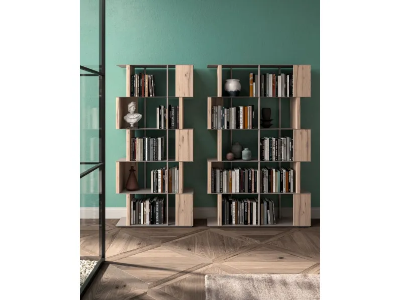 Libreria Manga  in stile moderno di Ozzio in OFFERTA OUTLET  affrettati
