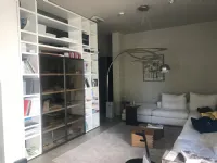 Libreria Poliform in laccato opaco a prezzo scontato