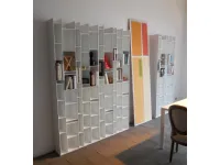 Libreria Random Mdf in stile design a prezzi outlet