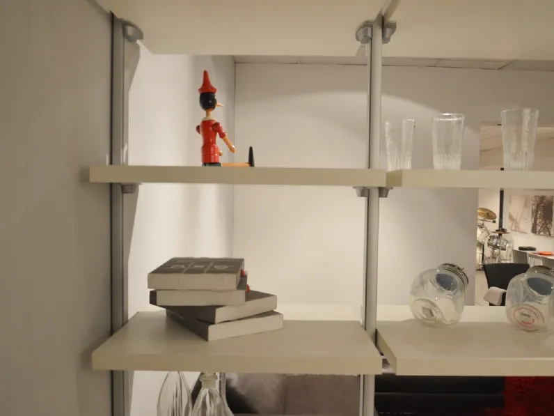 Libreria Space system stile design di Siloma in Offerta Outlet