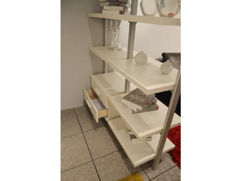 Libreria Space system stile design di Siloma in Offerta Outlet