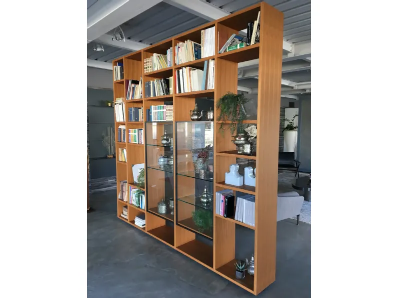 Libreria System Porro in stile design a prezzo scontato