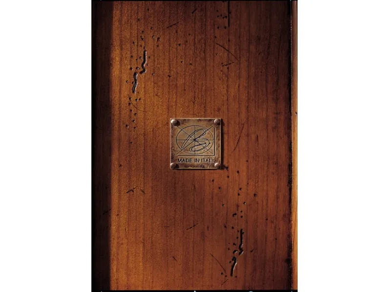 Madia di Artigianale in legno 171 i quadrifogli in Offerta Outlet