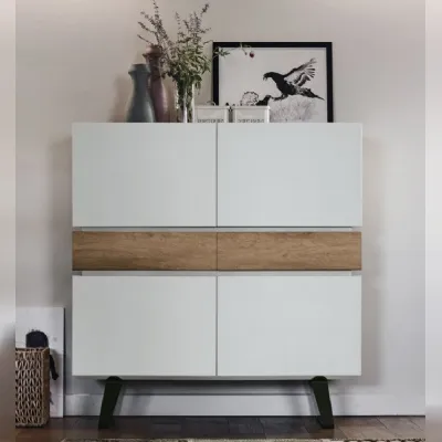 Madia Artigianale in laminato materico Quadra a prezzo scontato