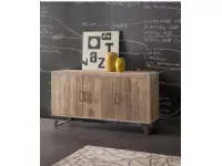 Madia Artigianale in legno Br001 a prezzo Outlet