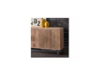Madia Artigianale in legno Br001 a prezzo Outlet
