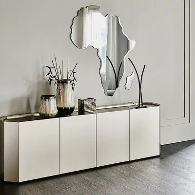 Madia di Cattelan italia in laminato opaco Chelsea in Offerta Outlet