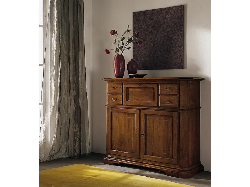 Madia Credenza con ribalta mod.astoria scontata del 30% Artigianale OFFERTA OUTLET