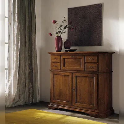 Madia Credenza con ribalta mod.astoria scontata del 30% Artigianale OFFERTA OUTLET