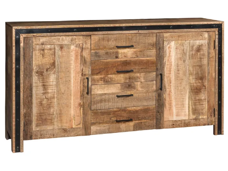 Madia Credenza industrial trocadero in offerta   Outlet etnico OFFERTA OUTLET