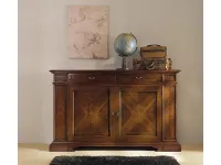 Madia Credenza intarsiata scontata del 40% Artigianale in stile classico a prezzo scontato