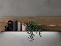 Madia design  in legno di rovere con piedini in metallo PREZZI OUTLET