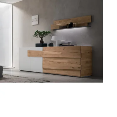 Madia design rovere massello PREZZI OUTLET