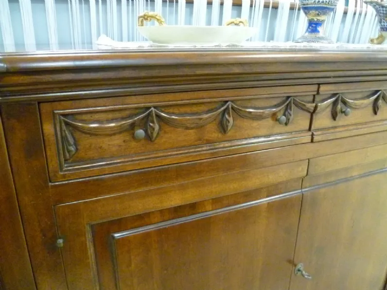 Madia in legno stile classico Bombata Artigianale