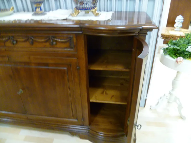 Madia in legno stile classico Bombata Artigianale