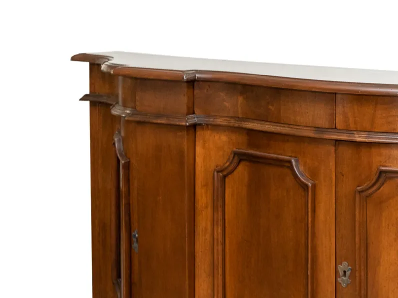 Madia in legno stile classico Sagomata Artigianale