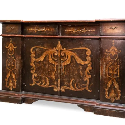 Madia in legno stile classico Unica Artigianale