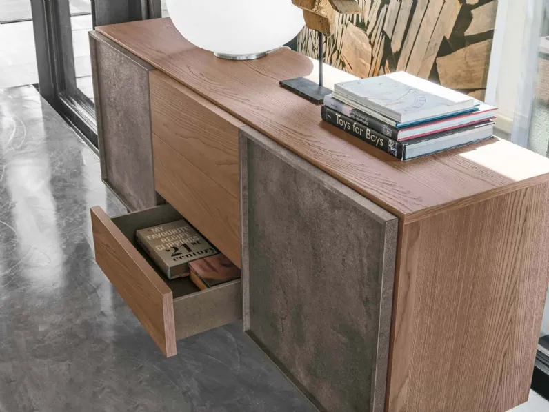 Madia in legno stile moderno Minerva Target point