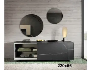 Madia modello Plenum xglass madia lago 0833 di Lago in Offerta Outlet