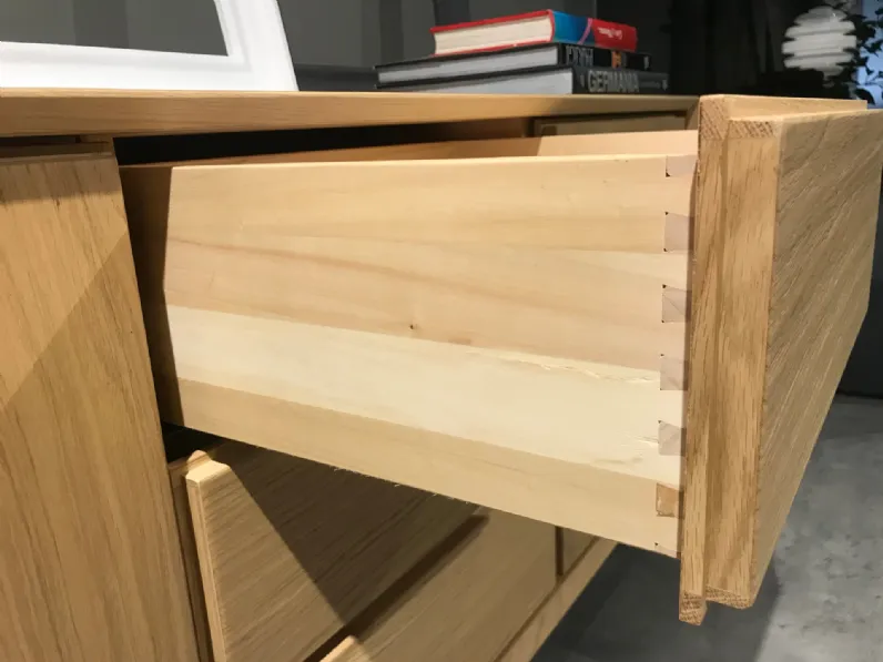 Madia in stile moderno Alta corte in legno Offerta Outlet
