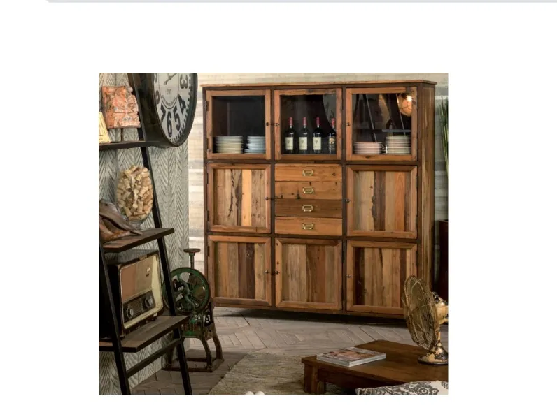 Madia in stile moderno Nuovi mondi cucine in legno Offerta Outlet