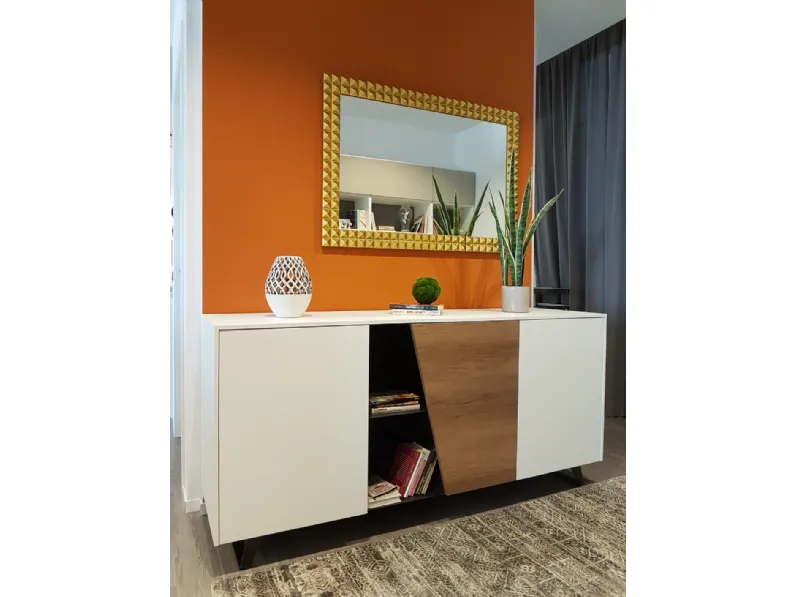 Madia di Tomasella in laminato materico Diagonal variante h a prezzo scontato