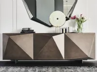 Madia di Cattelan italia in laccato opaco Kayak in Offerta Outlet