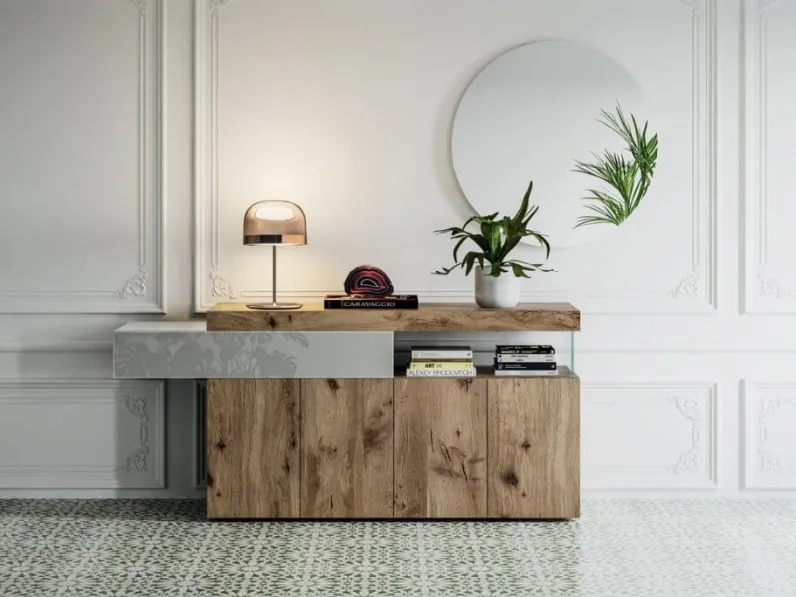 Madia in stile design Madia 09922 lago di Lago a prezzo Outlet