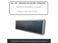 Madia Mirandola Art 304 madia design  PREZZI OUTLET